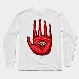 Hand of Absolute Awareness Long Sleeve T-Shirt